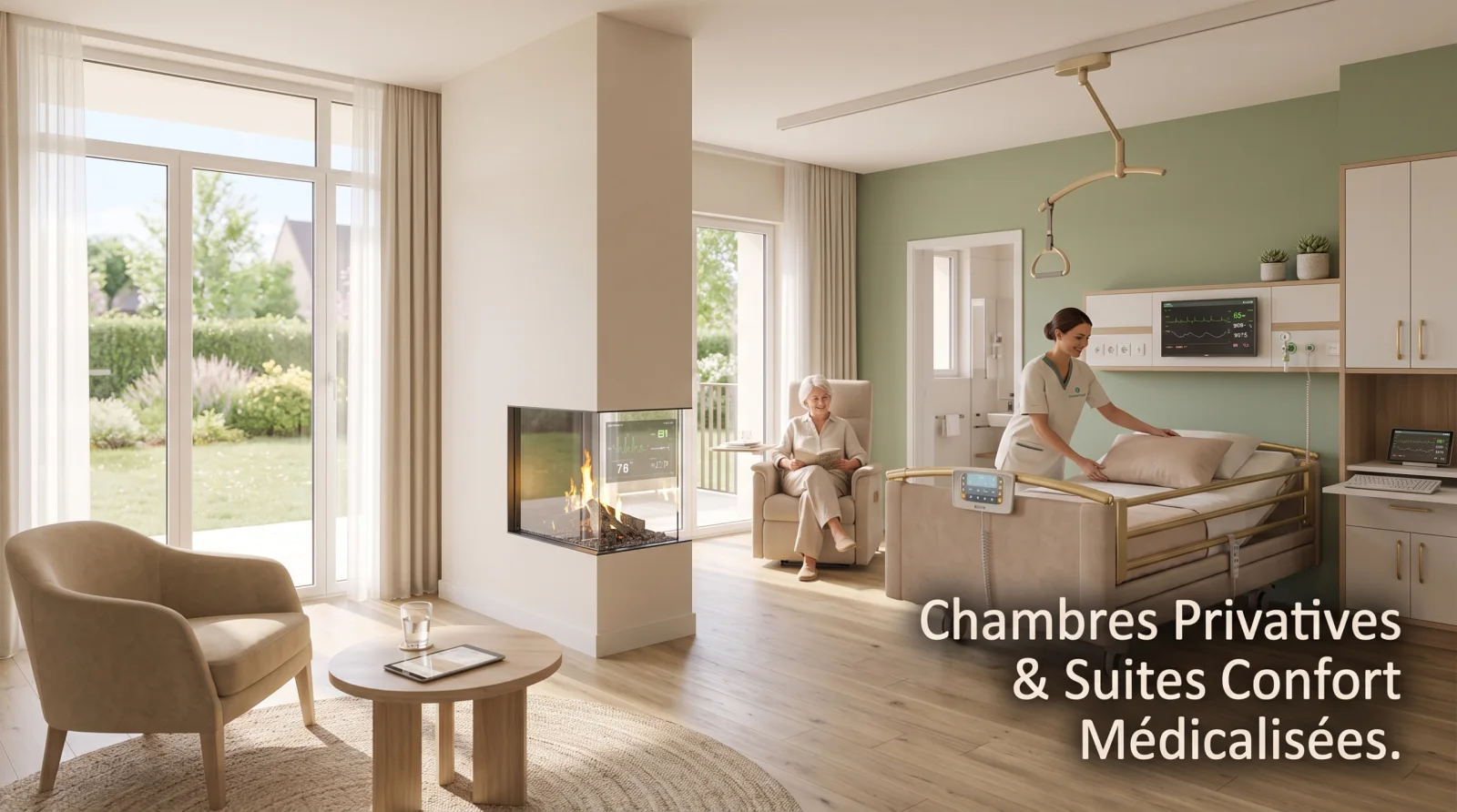 Chambres Privatives & Suites Confort Médicalisées